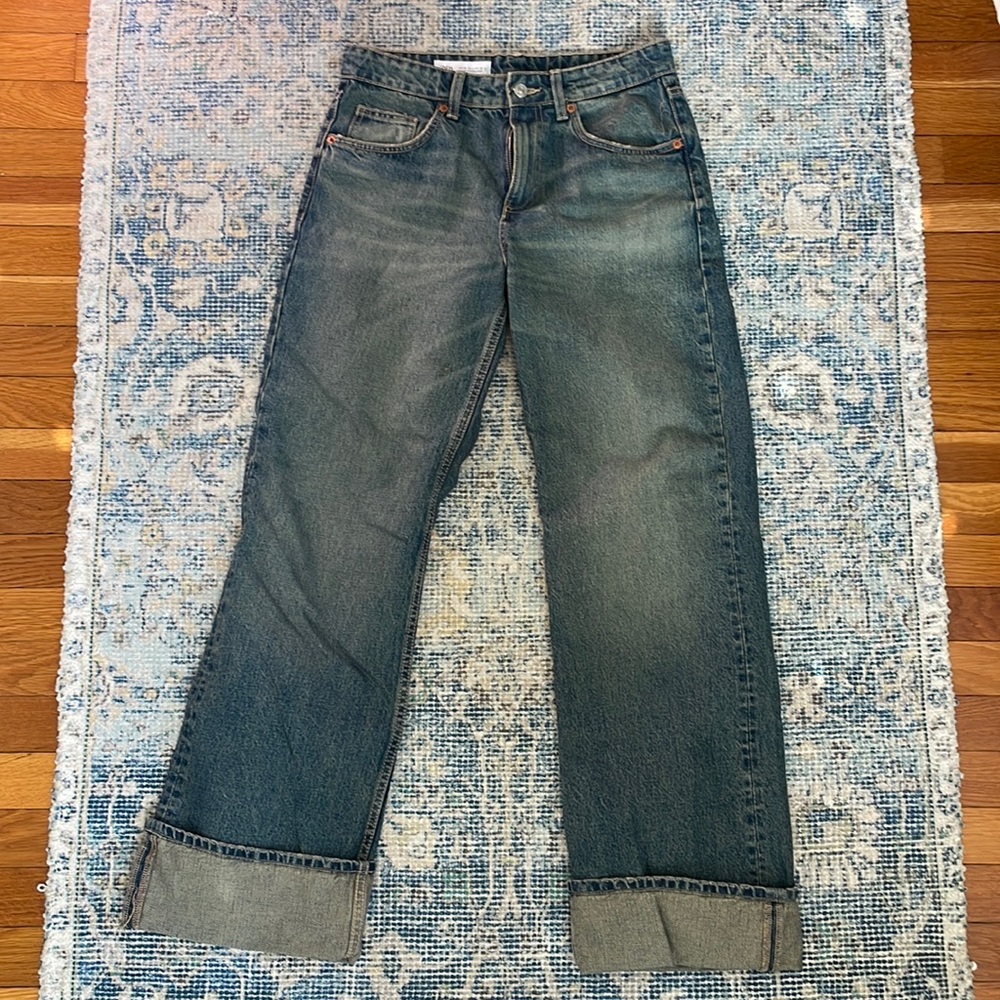 Zara wide leg jeans